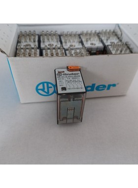 10 Stck  1 VE Finder Relais 553480240040 24V AC Neu in OVP