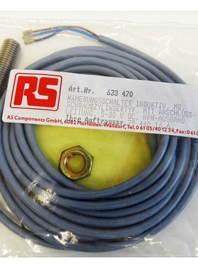 RS Components 633-470 N?hrungsschalter Induktiv M8 -unused-