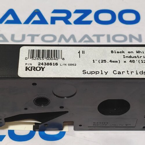 KROY 2438616 Noir Sur Blanc Fourniture De Marquage Industrie