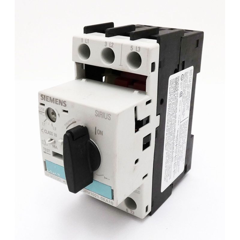 Siemens SIRIUS 3RV1021-0KA10 3RV1 021-0KA10 E:06 Motorschutz