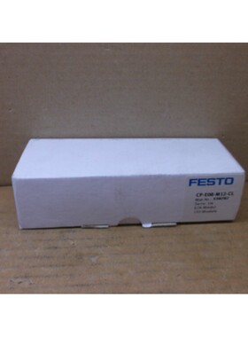 CP-E08-M12-CL Festo Neu IN Karton I/O Modul Terminal CPE08M1