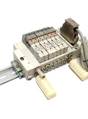 SMC SY3000 SERIES BODY PORTED MANIFOLD w/ SY3140-5LOUD SY324