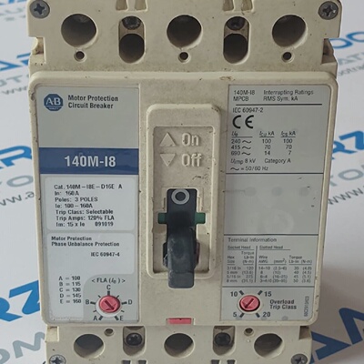 Interruttore Di Protezione Motore Allen Bradley 140MI8ED16 1
