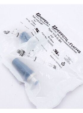 2x Pepperl + Fuchs V1S-G-BK PG7 224885 Kabelstecker -unused/