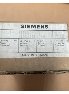 SIEMENS - 6SG6050-1CA07 · SIVOLT-K AC POWER CONTROLLER SING