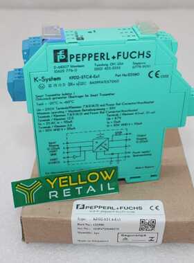 PEPPERLFUCHSKFD2STC4Ex1智能变频器电源PN122580
