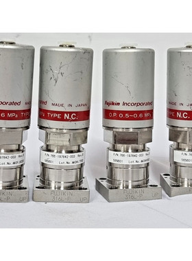 4 Fujikin O.P. 0.5 ~ 0.6 MPa,C 号 565601 NC 型,Lam。 766 - 1