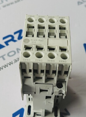 GENERAL ELECTRIC RL4RD031T 4 POLE 110VDC RL4RRAIL 31E CONTAC