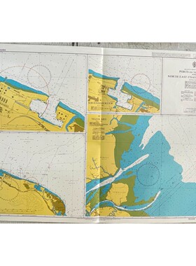 Admiralty 3574 PORTS ON THE NORTH AND NORTH EAST COASTS OF S