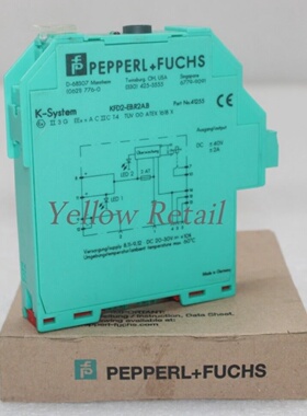 PEPPERLFUCHS KFD2EB.R2A.B REDUNDANT POWER FEED MODULE PN 412