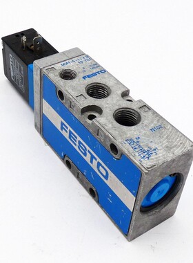 Festo MVH-5-1/4B 19701 Magnetventil / Solenoid valve -used-