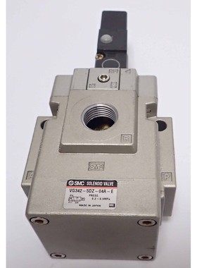 SMC VG342-5DZ-D4A-E 3 PORT PILOT POPPET / SELECTOR OR DIVIDE