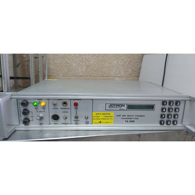 Jotron VHF AM Air Band 多通道发射器类型TA5302 优惠
