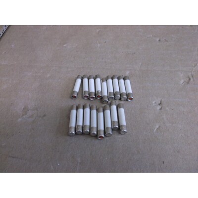 Menge 17) 0265800000 Weidmuller NEU 1A Sicherung G 25/1,00A/