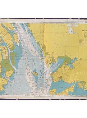 Admiralty 343 CHINA SOUTH COAST ZHUJIANG KOU Map Chart Marit