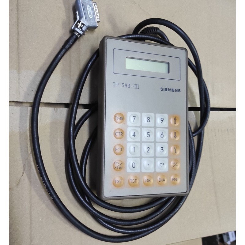 TESTATO?▄▄? SIEMENS S5 - OP393 3 - 6ES5 393-0UA14 - op393