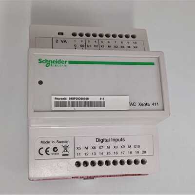 SCHNEIDER TAC XENTA 411 007302011 DIGITAL INPUT MODULE