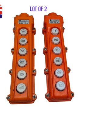Lot of 2 AVN COB-63 Pendent Control Station 41-15351 Rain Pr