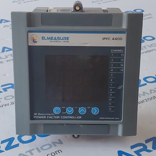 USED ELMEASURE IPFC 4400 POWER FACTOR CONTROLLER 3D MEASUREM