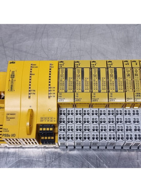 PILZ PSS 4000 PLC p/n 312085 c/w 4 no. PSSu E F 2 DOR 8 Secu