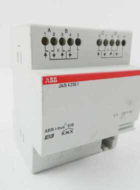 ABB JAS4.230.1 GH Q631 0072 R0111 6A 230VAC ibus EIB 4fach J