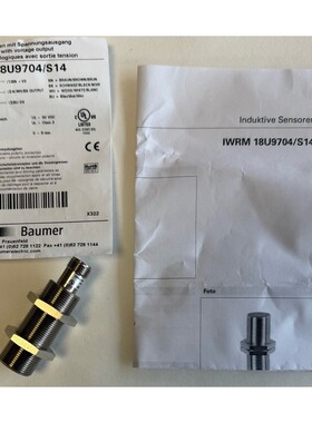 Baumer AnalogSensoren mit Spannungsausgang  IWRM 18U9704S14