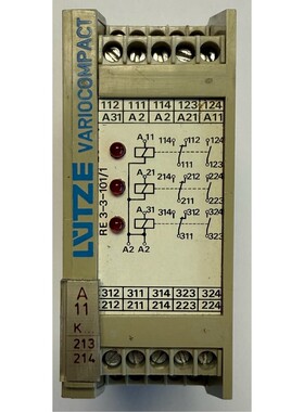 Lütze Variocompact / 24V AC/DC / 73521 / RE 3-3-101/1