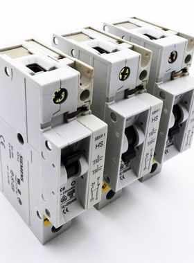 3x Siemens 5SX21 C6 Leitungsschutzschalter + 5SX91 Hilfsscha