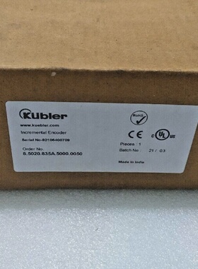 KUMBLER8.5020.835A.5000.0050  INCREMENTAL ENCODER 1030VDC