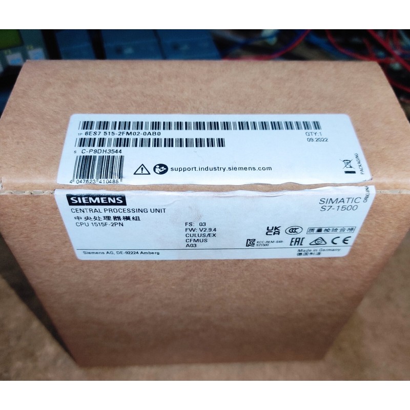 ?▄?▄? CPU SIEMENS S7 1500 1515 F 2PN - 6ES7515-2FM02-0AB0