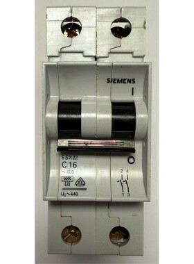 Siemens Leitungsschutzschalter / 2-polig / 400V AC / 5SX22 C