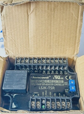 1Pc LONCONT LSJKTSR TRIPLE PHASE SSR ADJUSTER CONTROL NEW IN