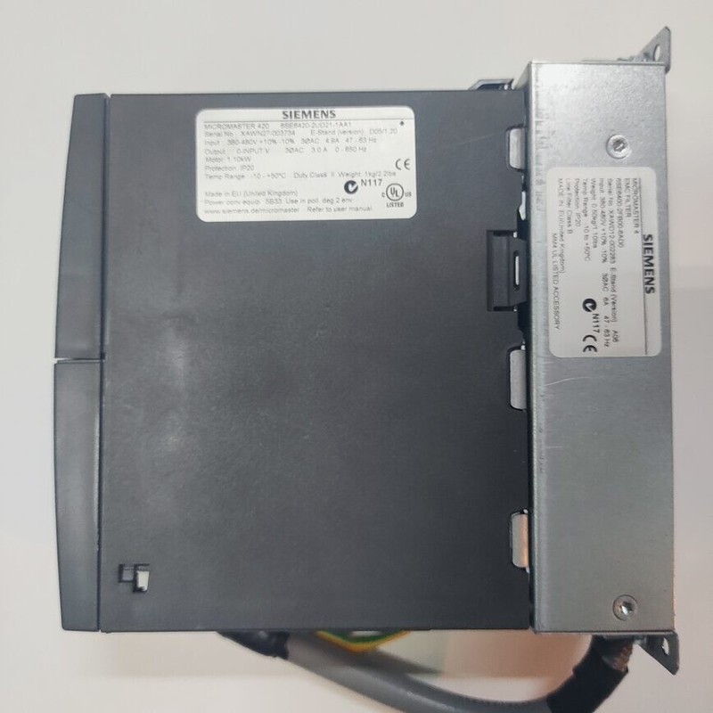 ?▄? SIEMENS MICROMASTER 420 + FILTRE - 6SE6420-2UD21-1AA1 -