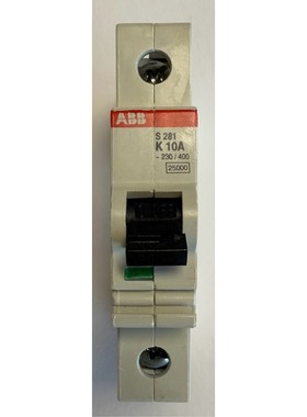 ABB Sicherungsautomat 1-polig / ~230/400V / 10A / S281-K10A