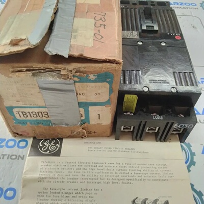 Nuovo GE TB13030BWE05 Interruttore Automatico 3P 30A 600V In