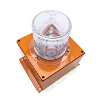 Star Headlight Pn: 200GM White Safety Beacon Blinking 12-48