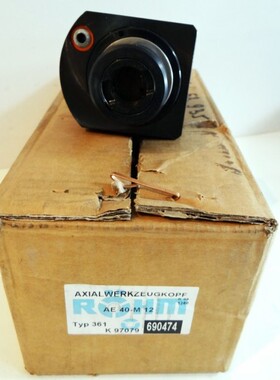 R?hm AE 40-M12 690474 Typ 361 Axial Wekzeugkopf -unused/OVP-
