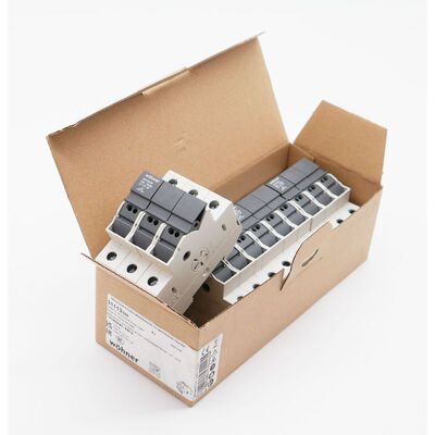 4x W?hner AES 10x38 31113 3P Halter für zylindrische Sicher