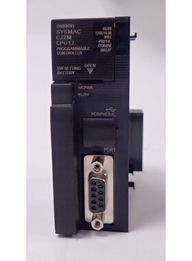 OMRON SYSMAC CJ2M-CPU12 / CJ2MCPU12 PROGRAMMABLE CONTROLLER