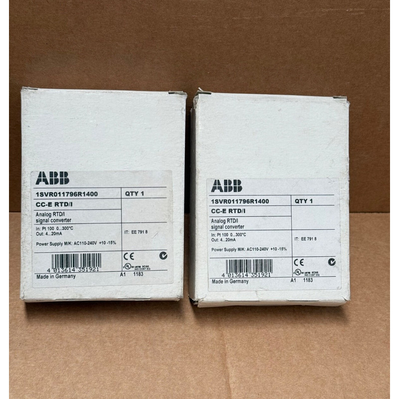 ABB – CC-E RTD/I (1SVR011796R1400) – DIN-Rail PT100-to-4-2