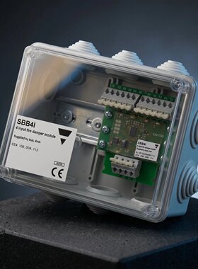 Carlo Gavazzi SBB4I 4-Input Fire Damper Module Smart Buildin