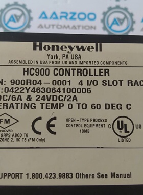 Honeywell HC900 ASSY 51500177001 Controller Slot Rack