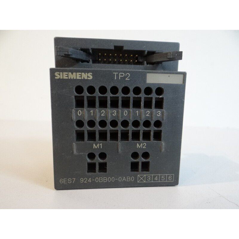 Siemens 6ES7 924-0BB00-0AB0 E-Stand: 02 Klemmenblock Feder -