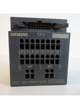 Siemens 6ES7 924-0BB00-0AB0 E-Stand: 02 Klemmenblock Feder -