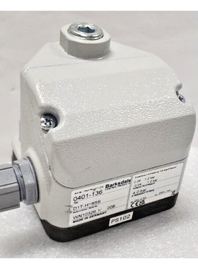 Barksdale D1T-H18SS 压力开关,0.05-1.2 巴,PN 0401-136,二手,Ge