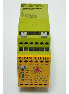 PILZ SAFETY RELAY 774502 PNOZ VX2 2S 2SZ, 24VDC 4.5W, 240VAC