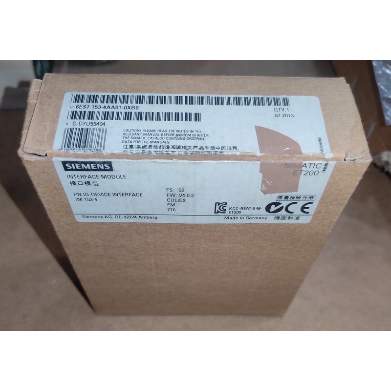 ?▄? SIEMENS ET 200M - IN 153 4 PN IO - 6ES7 153-4AA01-0XB0