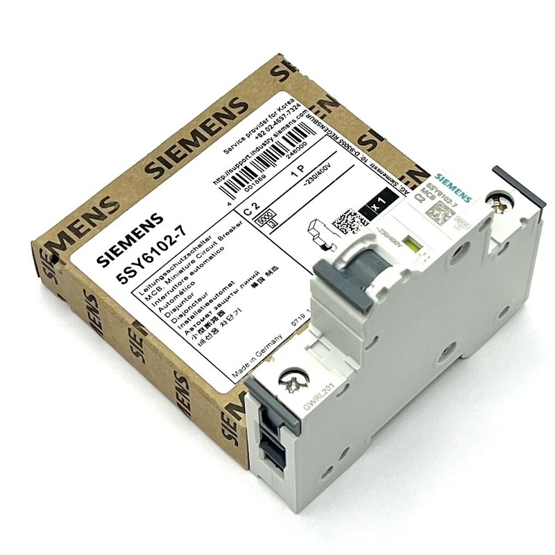 Siemens 5SY6102-7 5SY6 102-7 MCB C2 Leitungsschutzschalter -