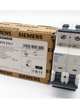 Siemens 5SY6210-7 5SY6 210-7 MCB C10 2-polig Leitungsschutzs