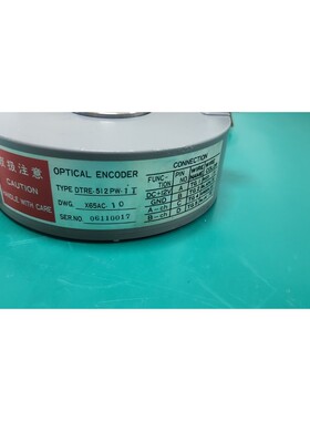 电梯光学编码器 X65AC-10 DTRE 512 PW-1,二手+97272